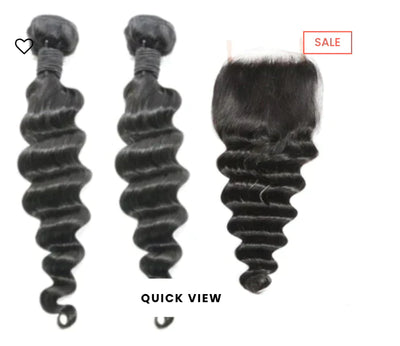 2 Bundles & Closure Any Texture Black Friday Sale