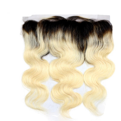 Blonde Frontal with 1B Roots