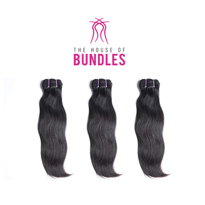 3 Raw Straight Bundles
