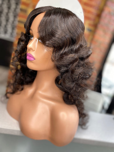 Bodywave 4x4 Closure Unit Tight Wand Curls