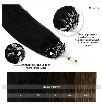 Light Brown Color #4 Micro-Links