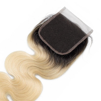 1B at Roots into Blonde Free Part Closure