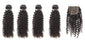 4 Curly Bundles & Closure ( Industry Standard Collection)