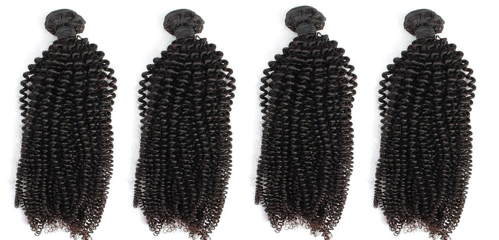 4 Kinky Curly Bundles( Industry Standard Collection)