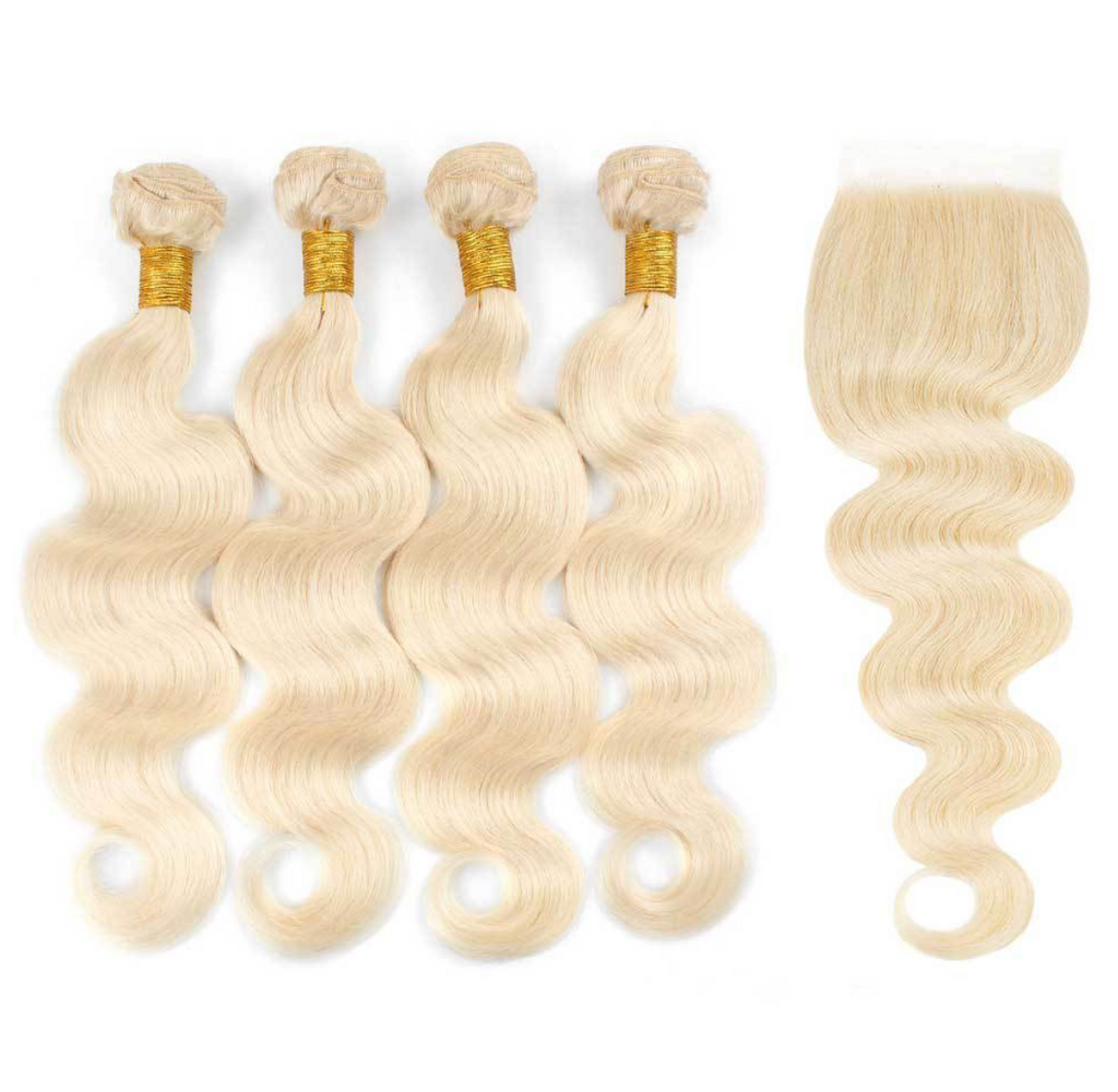Platinum Blonde Bundles Closure – The House Of Bundles