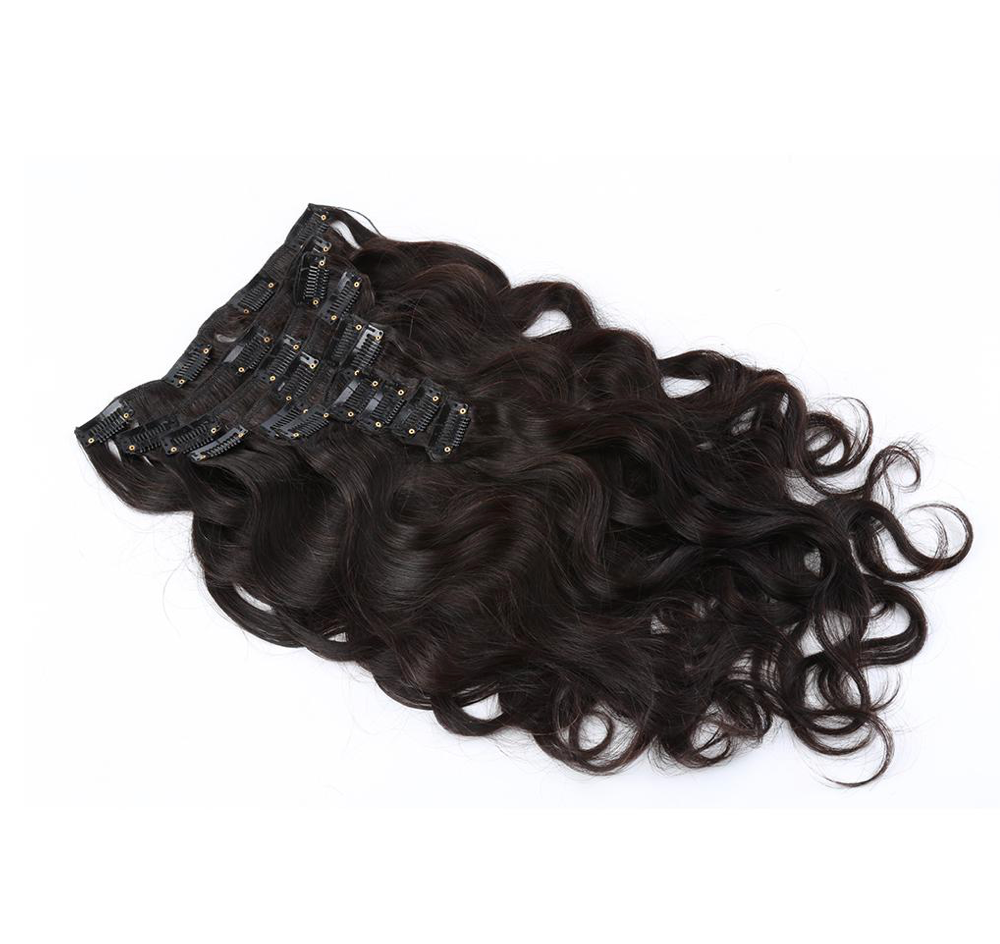 20 Inch Loose Wave Clip Ins Hair Extensions 160 grams